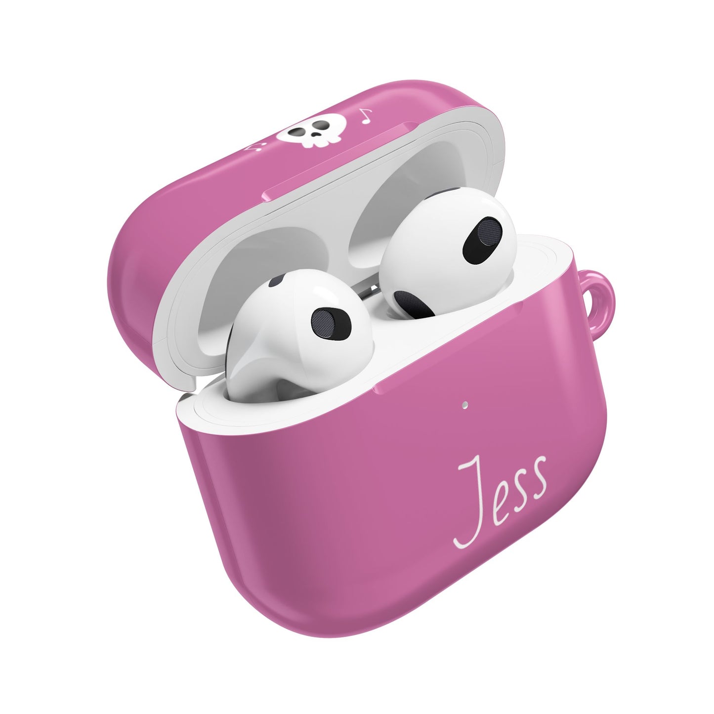 Pink Personalized AirPods Case