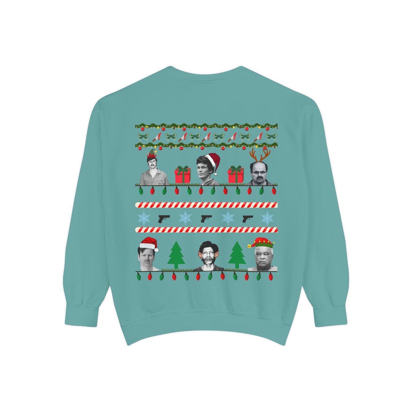 Serial Killer Ugly Christmas Sweater