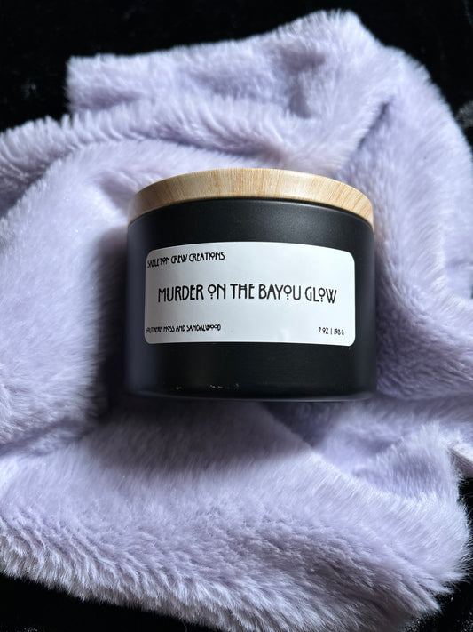 "Murder on the Bayou Glow" Candle