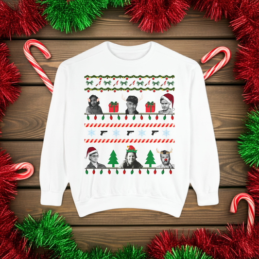 Serial Killer Ugly Christmas Sweater
