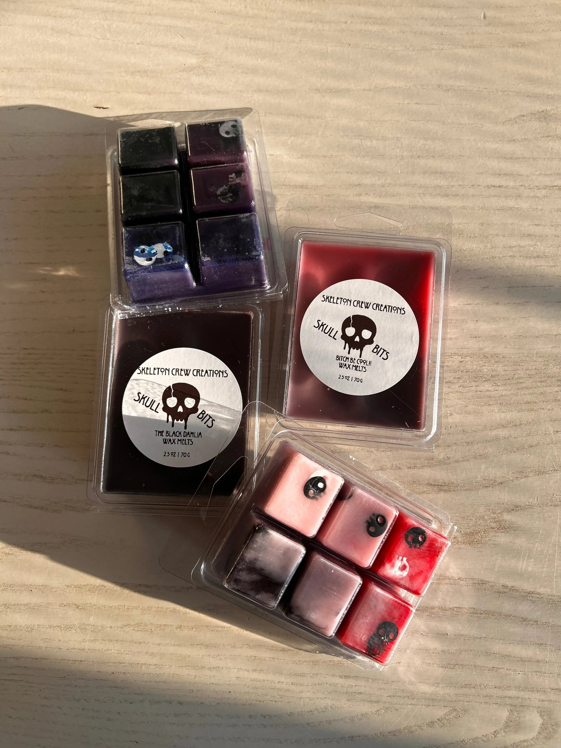 Skull Bits - Wax Melts Skeleton Crew Creations