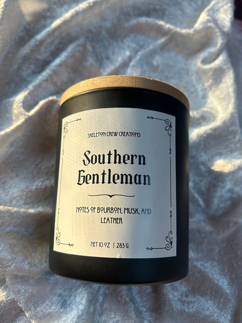 Southern Gentleman - Bourbon and Leather Scented Candle