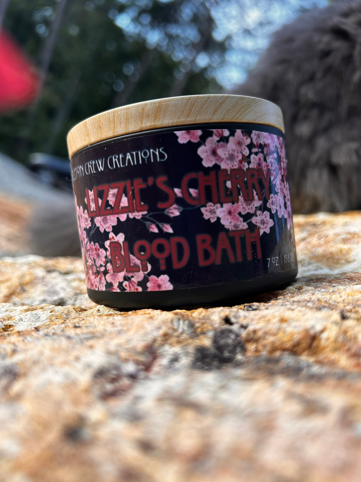 Lizzie’s Cherry Blood Bath Candle