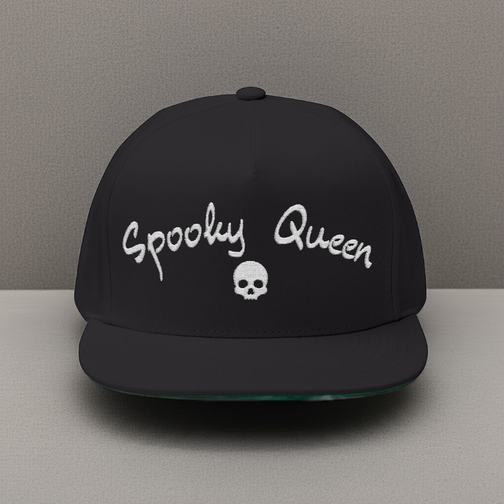 Spooky Queen Embroidered Hat