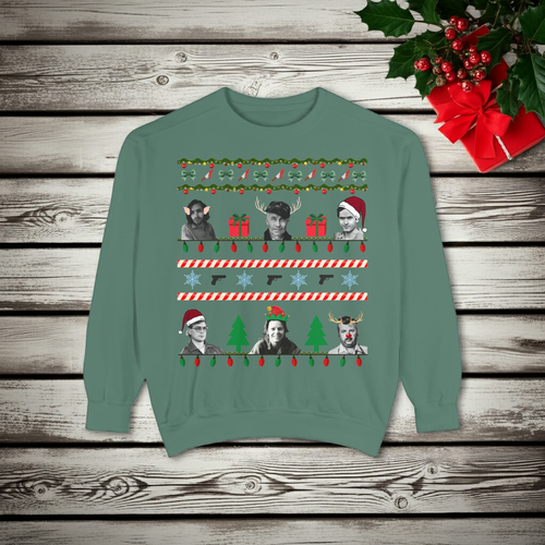 Serial Killer Ugly Christmas Sweater
