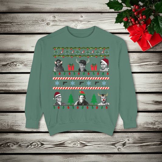 Serial Killer Ugly Christmas Sweater