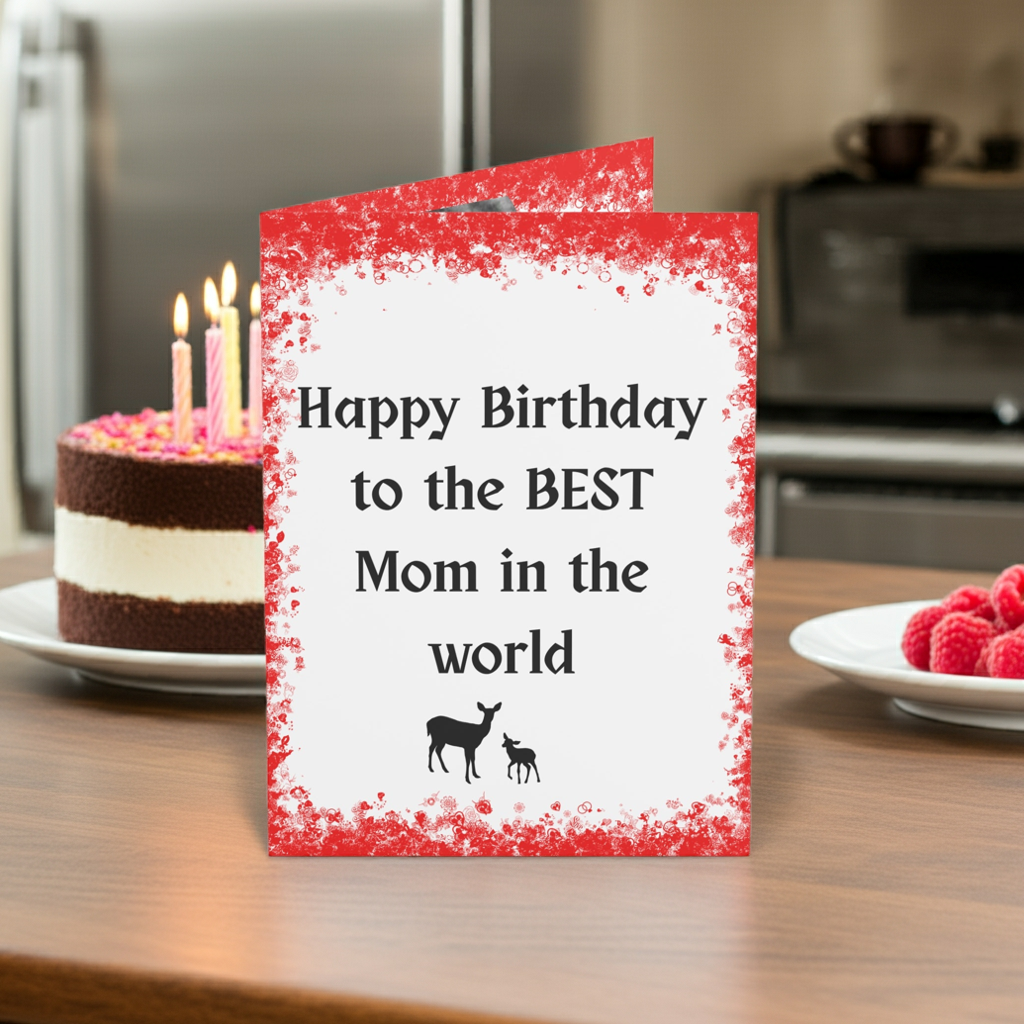 Ed Gein Birthday Card for Mom